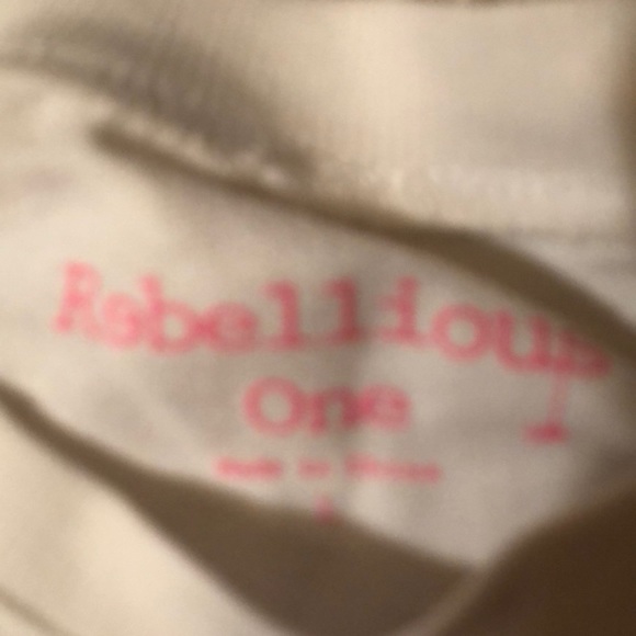 NWT REBBLIOUS ONE Sweatshirt naughty size Large - Picture 2 of 4